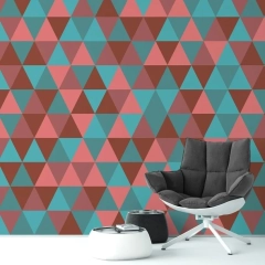 Tapeta na ścianę - modern turquoise , rodzaj - tapeta flizelinowa laminowana