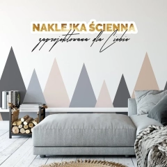 Naklejka na ścianę - indywidualny projekt , wymiary naklejki - 120cm x 80cm