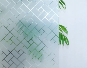 Statyczna folia okienna 45x150 Prostokąty