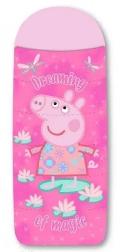 Śpiworek Świnka Peppa 70x140cm Śpiwór Pepa Pig