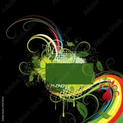 Obraz na płótnie canvas dwuczęściowy "dyptyk" Abstrakcja kolorów