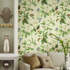 TAPETA SAMOPRZYLEPNA W KWIATY WAVERLY RMK11884RL