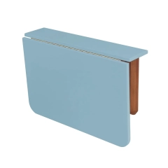 KLAPP Stół Ścienny Opadający 60x70cm Dąb Delikatny Niebieski