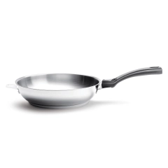 TWISTY Patelnia ze stali nierdzewnej śr. 24 cm / DE BUYER