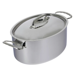 AFFINITY Garnek owalny śr. 30 cm / DE BUYER