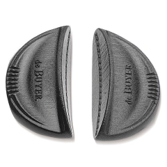 TWISTY Zestaw dwóch uchwytów silikonowych czarny / DE BUYER