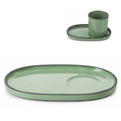 CARACTERE Spodek 13 x 8 cm Miętowy / REVOL