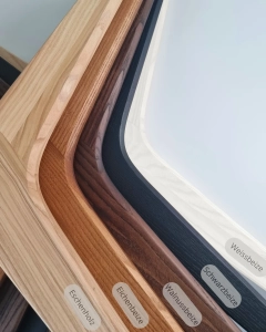 Stół Półowalny JUBI Racetrack 80x80cm Szałwiowy