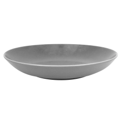 SHALE Talerz głęboki 28 cm szary / RAK PORCELAIN 