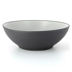 EQUINOXE Talerz głęboki 19 cm szary  / REVOL