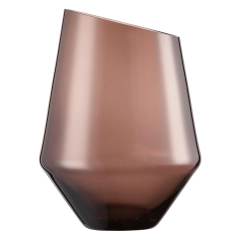 DIAMONDS Wazon średni Smoky Brown / ZWIESEL HANDMADE