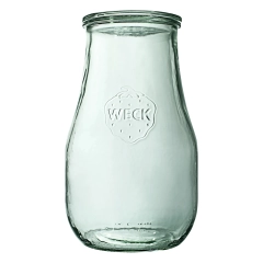 Słoik TULIP bez pokrywki 2700 ml op. 4 szt. / WECK