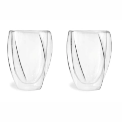       
                            Komplet szklanek (2 szt.) z podwójnymi ściankami (300 ml) Cristallo Vialli Design
                        