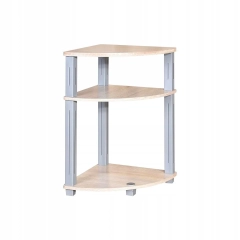 Stolik narożny regał z półkami