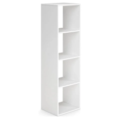 Nowoczesny regał z 4 półkami 38,5 x 33 x 142 cm