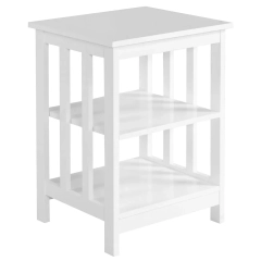 Stolik nocny z półkami 43 x 40 x 60 cm