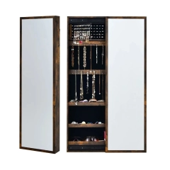 Wisząca toaletka Szafka na biżuterię z lustrem 37 x 9 x 120 cm