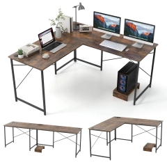 Modułowe biurko komputerowe ze stacją ładującą