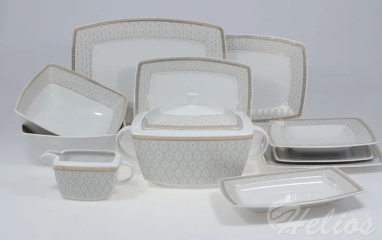 Serwis obiadowy dla 12 os./44 części - 6816  VICTORIA Girlanda