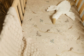 ColorStories prześcieradło Birdsong 120x60cm