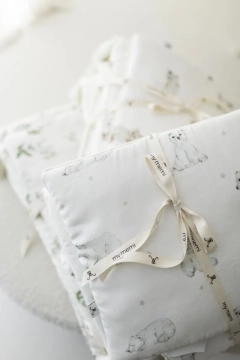 Bambusowa pościel z wypełnieniem 75x95 LITTLE BEARS