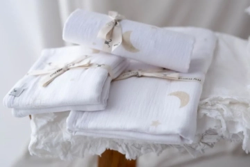 Muślinowa pościel z wypełnieniem 75x95 - Shine