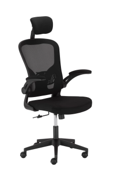 FOTEL ERGONOMICZNY VENTA, CZARNY