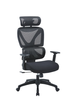 FOTEL ERGONOMICZNY ERGOLAB, CZARNY