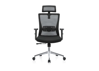 FOTEL ERGONOMICZNY LIBRA, CZARNY