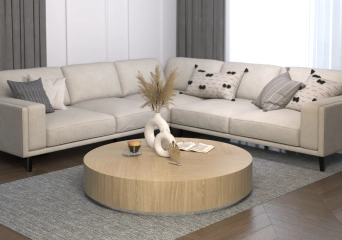 Stolik kawowy "BOSTON ROUND" - 100cm