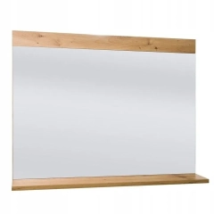 Lustro wiszące z półką