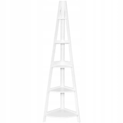 Regał narożny z 5 półkami