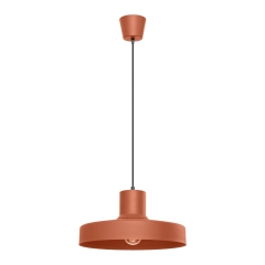 Lampa wisząca BILO ochra czerwona