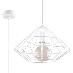 Lampa wisząca UMBERTO biała