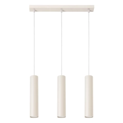 Lampa wisząca LAGOS 3L beżowa
