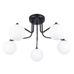 Żyrandol ASTRAL 5 czarny