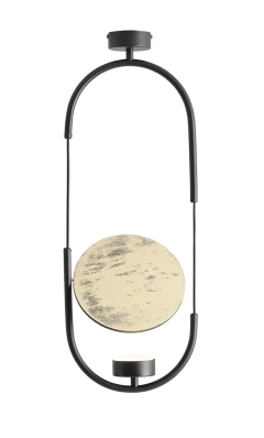Lampa sufitowa MOOD I czarna, złota