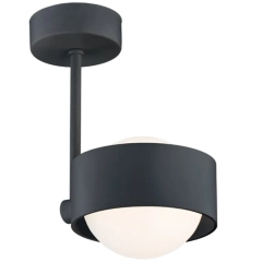 Lampa sufitowa plafon MASSIMO PLUS 1 czarny