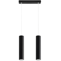 Lampa Wisząca LAGOS 2 czarna