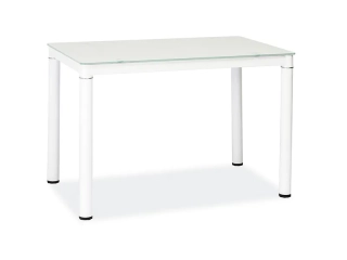 Stół szklany GALANT biały 110 cm