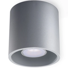 Lampa sufitowa, spot ORBIS 1 szary