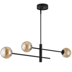 Lampa wisząca ORO III bursztynowa
