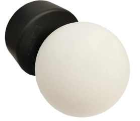 Kinkiet, lampa ścienna BRAZOS czarny