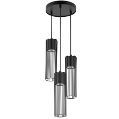 Lampa wisząca FOBIA koło III czarna