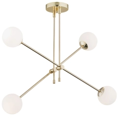 Lampa sufitowa ABSTRACT złota