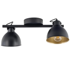 Lampa sufitowa MARS 2 czarny