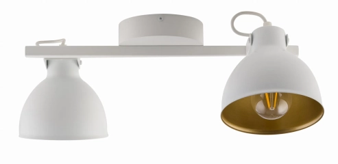Lampa sufitowa MARS 2 biała