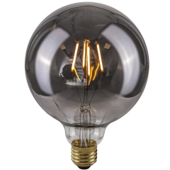 Żarówka E27 G125 SMOKE 4W 2200K