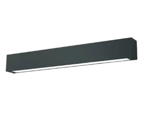 Lampa ścienna, kinkiet IBROS M czarny IP44