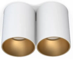 Lampa sufitowa spot EYE TONE II biały, złoty